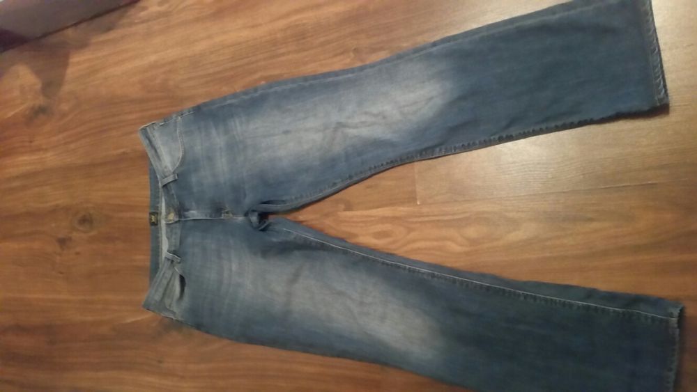 Spodnie jeansowe LEE W33 L33 oryginalne proste nogawki