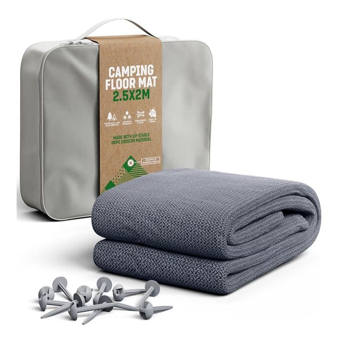 Wykładzina kempingowa do przedsionka przyczepy lub namiotu - 2,5×2m