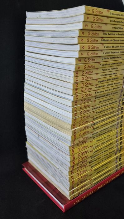 42 Livros da coleção Gerónimo Stilton, a História