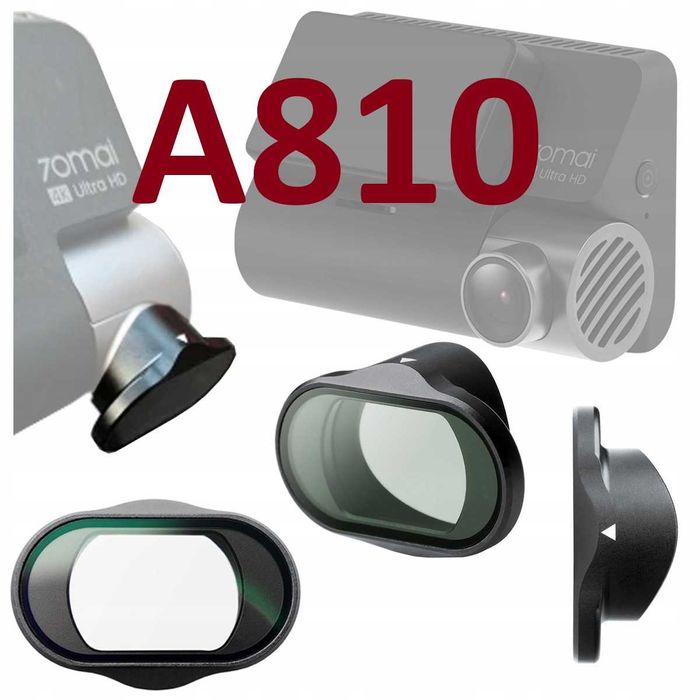 CPL поляризаційні фільтри для 70mai A810 + задня камера RC12