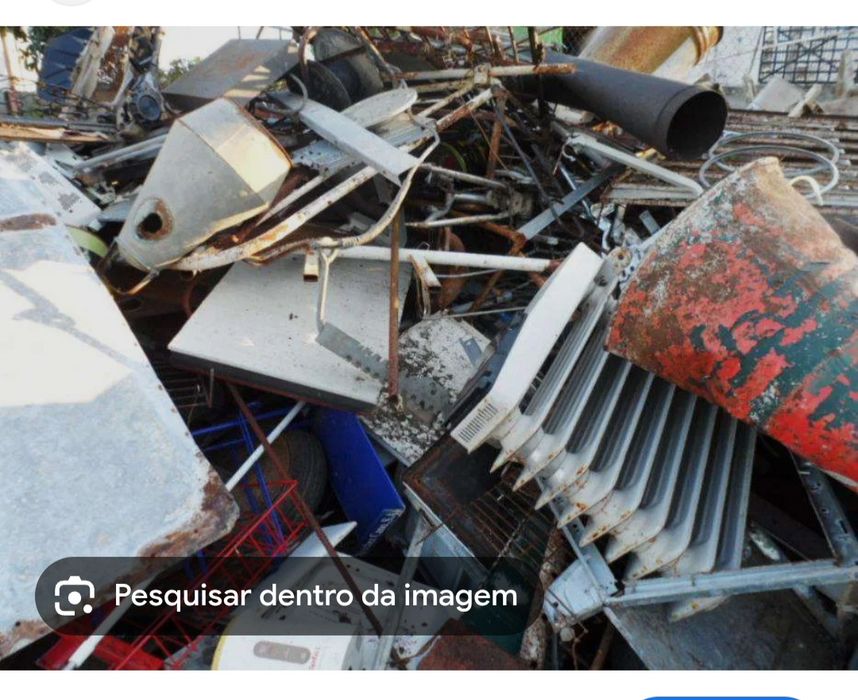 Compro sucata faço recolha limpeza de garagem terrenos etc