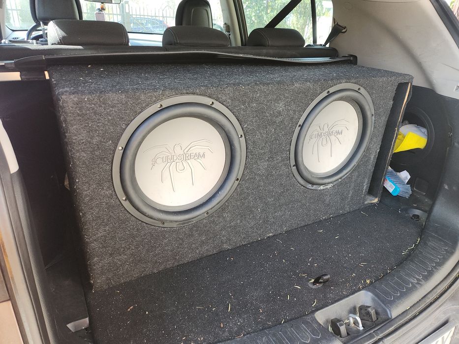 Subwoofer 1200W RMS 2xSoundstream RW12 skrzynia tuba  2x4ohm 600Wx2