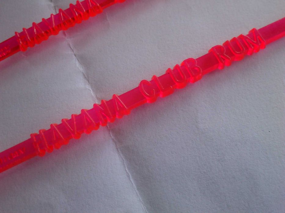 2 misturadores de bebida, Havana Club Rum, Made in Cuba