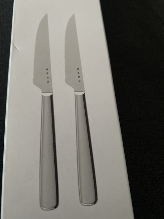 Conjunto de Facas de Bife SMEG – 2 peças (NOVAS)