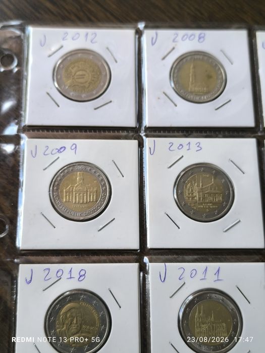 Moedas de 2 euros