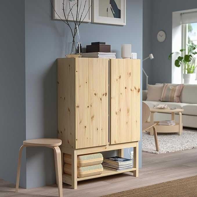 IKEA Ivar Armário, pinho, 80x30x83 cm - como NOVO