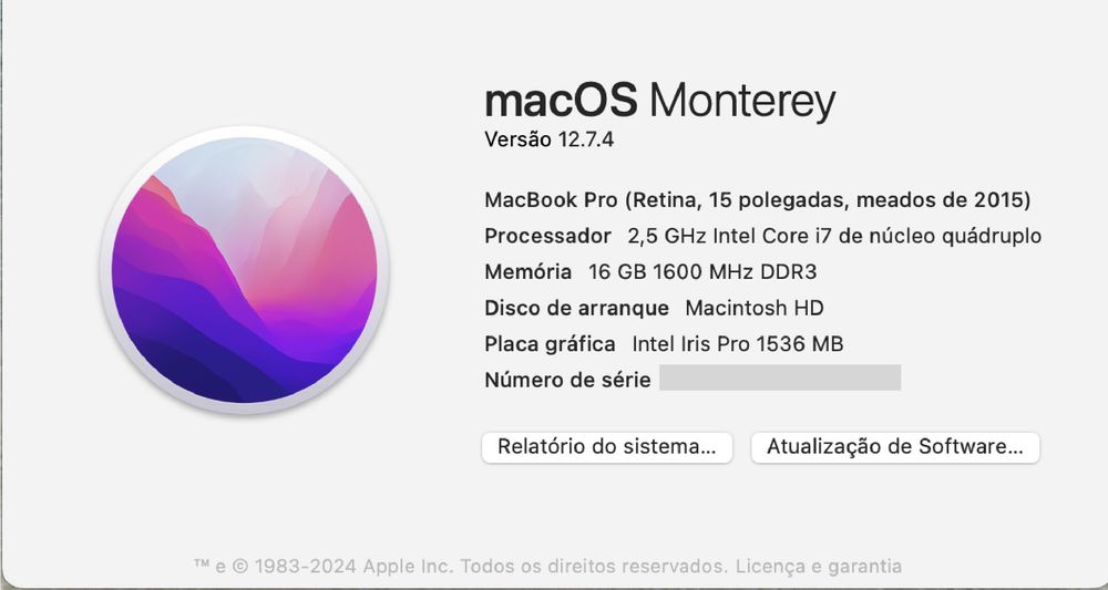 MacBook Pro 15" (meados de 2015)