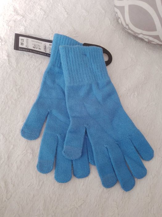 Rękawiczki M L niebieskie