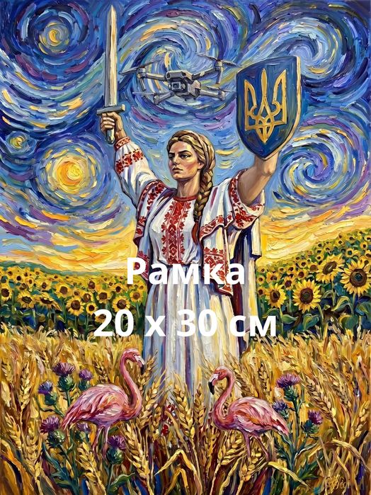 Україна-Мати (картина в рамці)