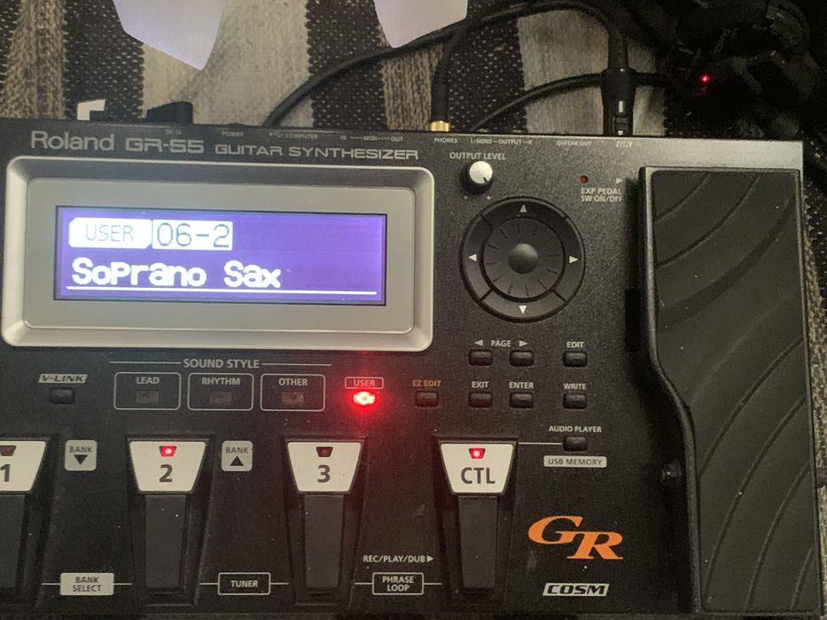 Sintetizador de GUITARRA /BAIXO… GR 55