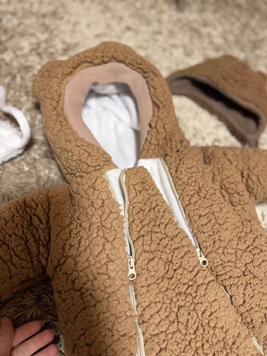 Теплий комбінезон ведмежа