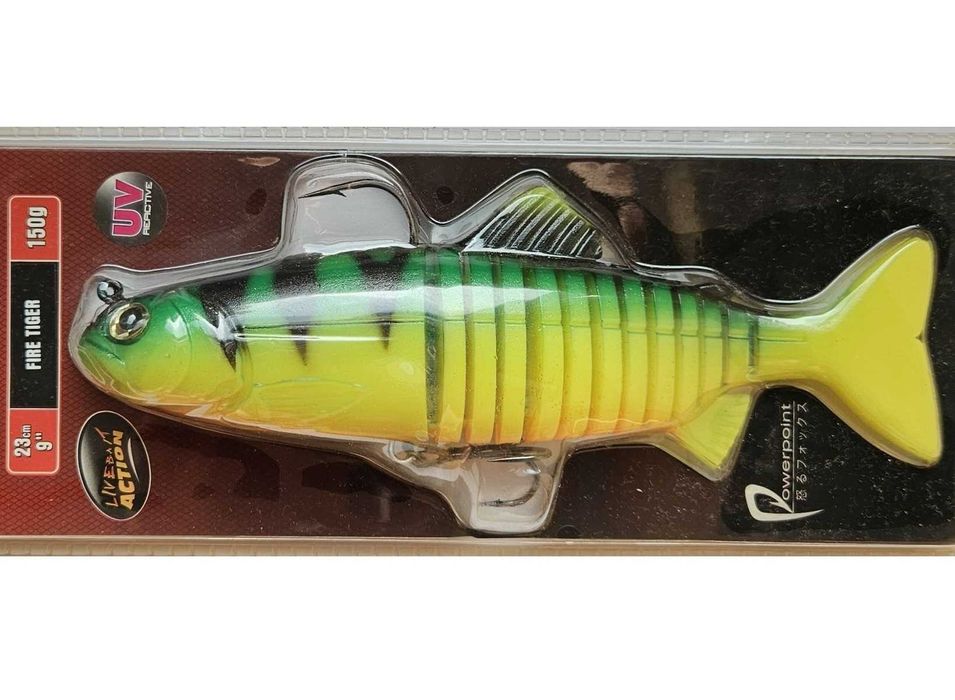 FOX RAGE Replicant Jointed 23cm Fire Tiger