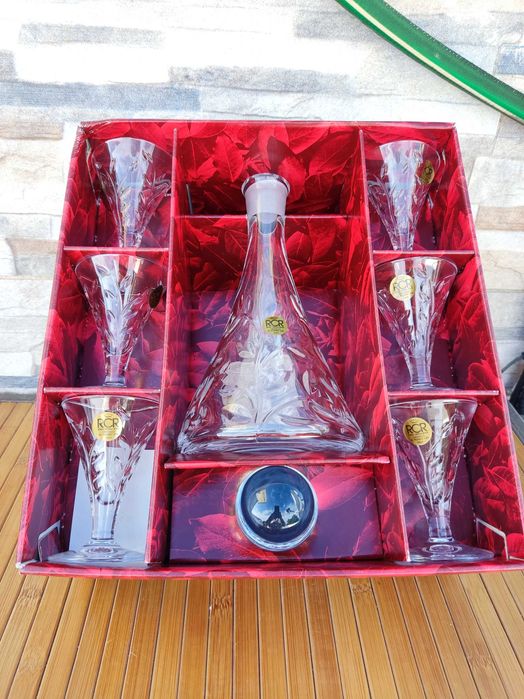 Conjunto de garrafa 2 copos de Licor Laurus