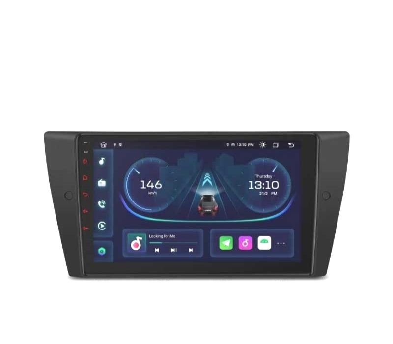 AUTO RADIO 9" GPS ANDROID 14 BMW E90 E91 E92 E93 ECRA TACTIL