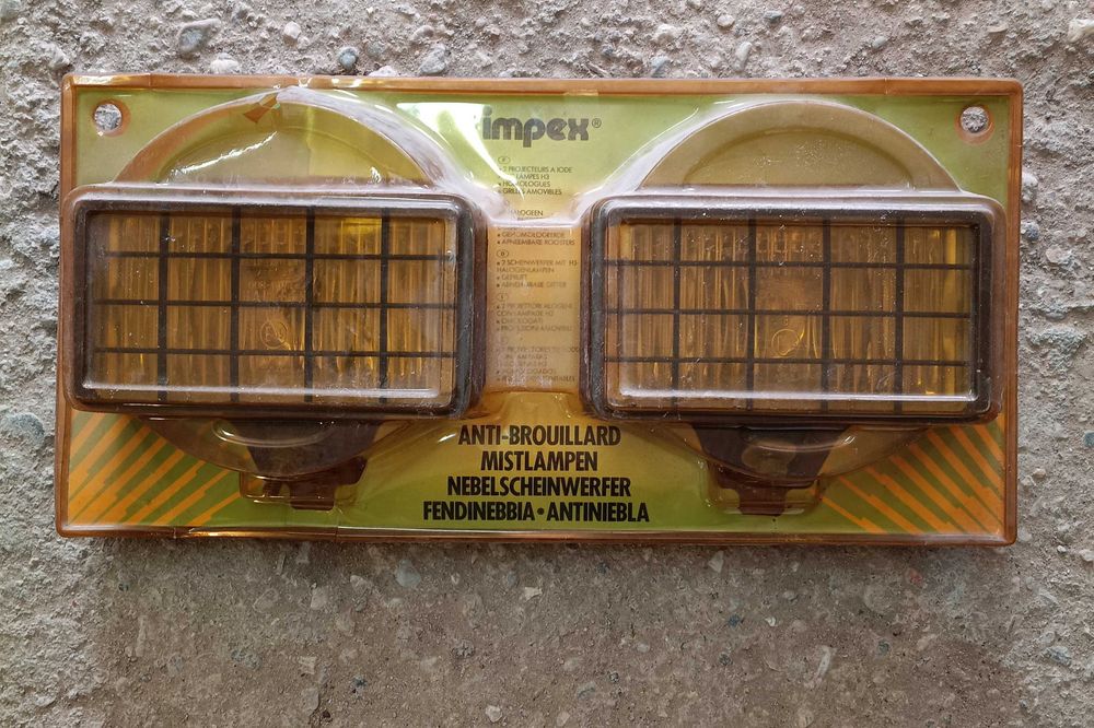 Faróis de nevoeiro anos 80 - NOVOS