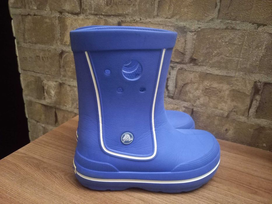 Резиновые сапоги Crocs на мальчика 12-13 размер 30-31.