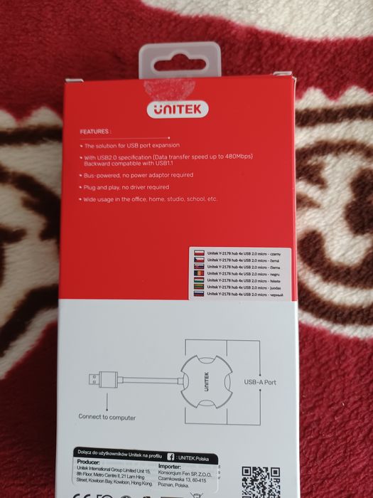 Hub rozgałęźnik USB