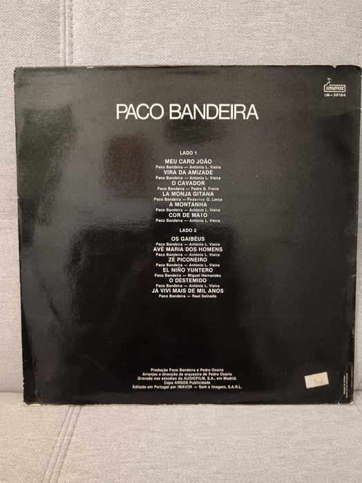 Paco Bandeira Amigos, amigos, vinil ano 1979