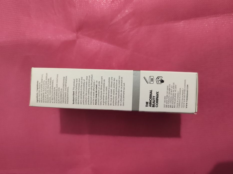The Ordinary Salicylic Acid 2%
Masque
maseczka oczyszczajaca z kwasem