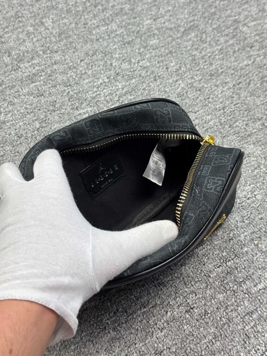 Месенджер AIR Jordan Monogram сумка Джордан чорний рожевий сірий унісекс чоловіча жіноча преміум бананка стильна сумка через плече Jumpman