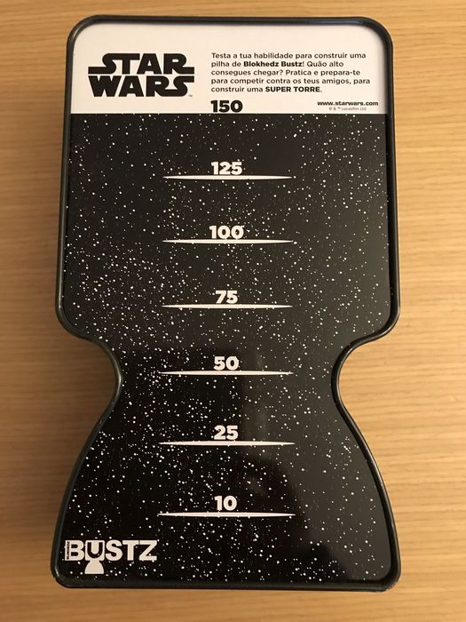 Star Wars Bustz - jogos - 2 latas com as figuras visíveis