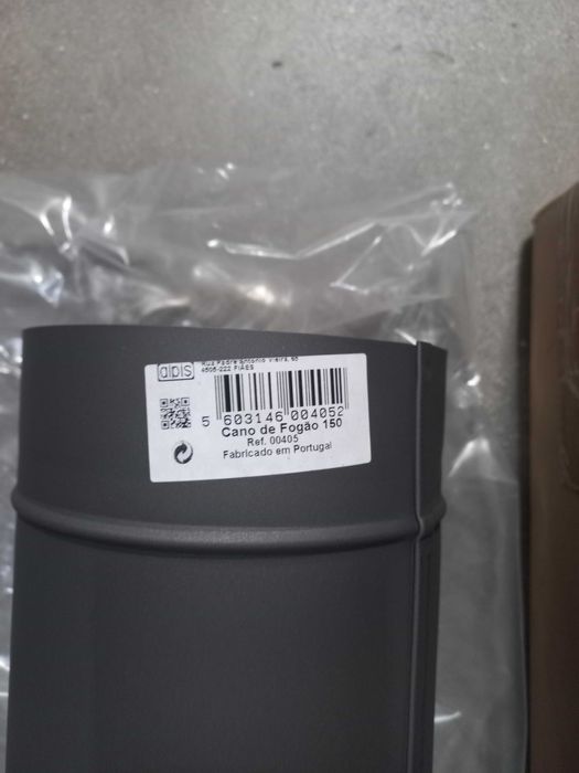 Canos de exaustão Inox e Cinza