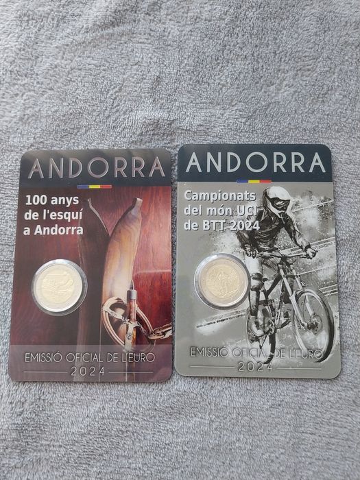 Moedas de Andorra 2024