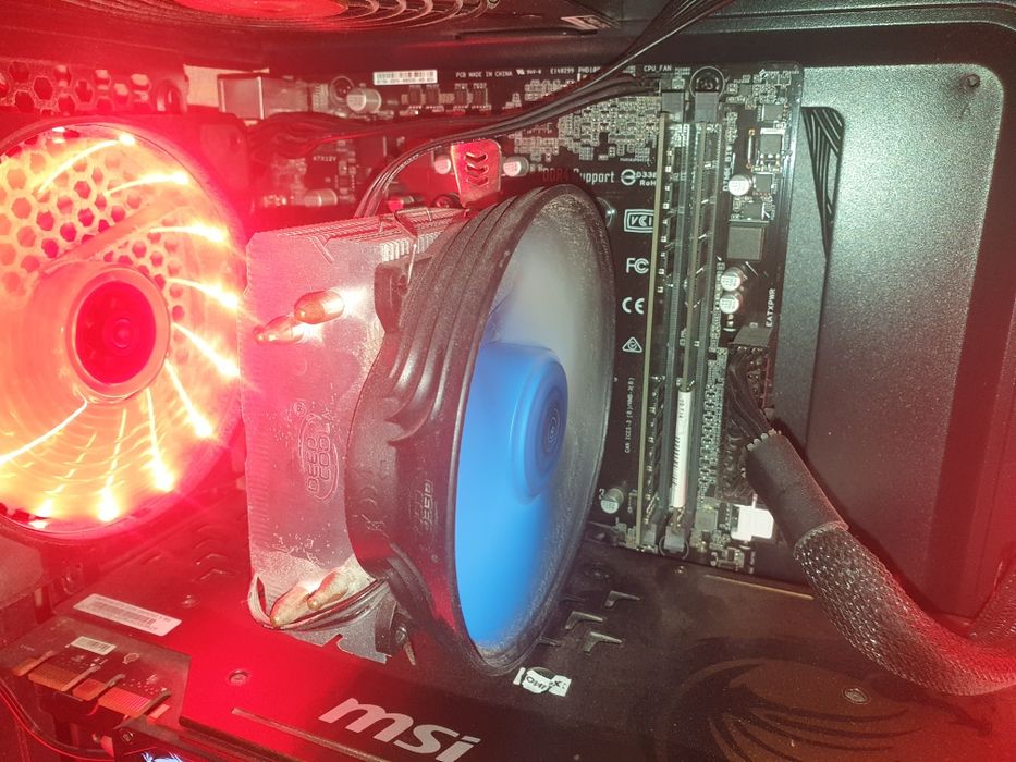 Комплект Ryzen 5 5500, 32гб, Asus a320m prime