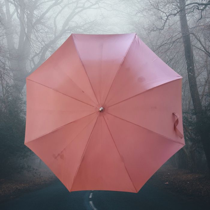 3x parasol automat długi laska czarny, różowy, fioletowy komplet