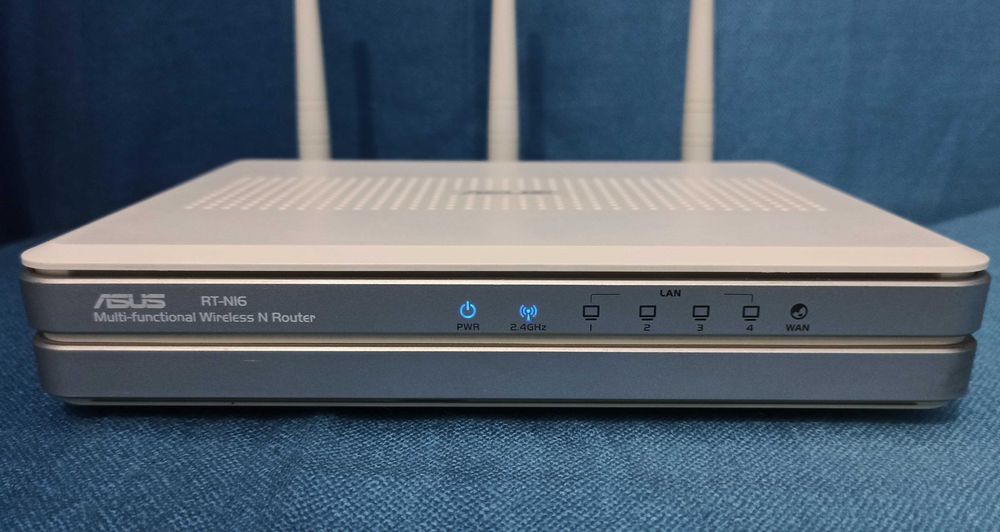 Wi-Fi роутер ASUS RT-N16 Gigabit,2хUSB 2.0