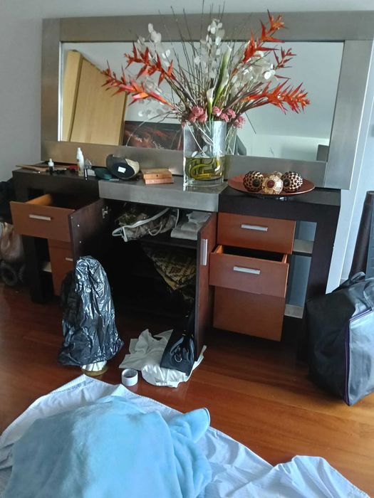 Movel de sala em MDF com espelho