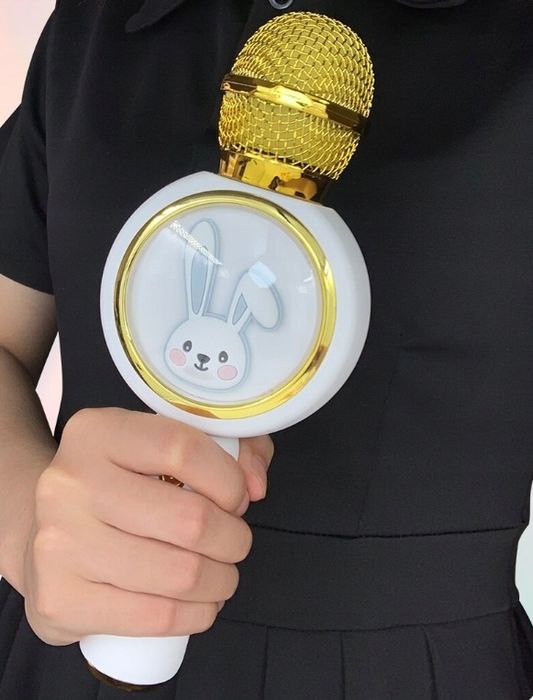 MIKROFON GŁOŚNIK bezprzewodowy do KARAOKE bluetooth dla dzieci PREZENT