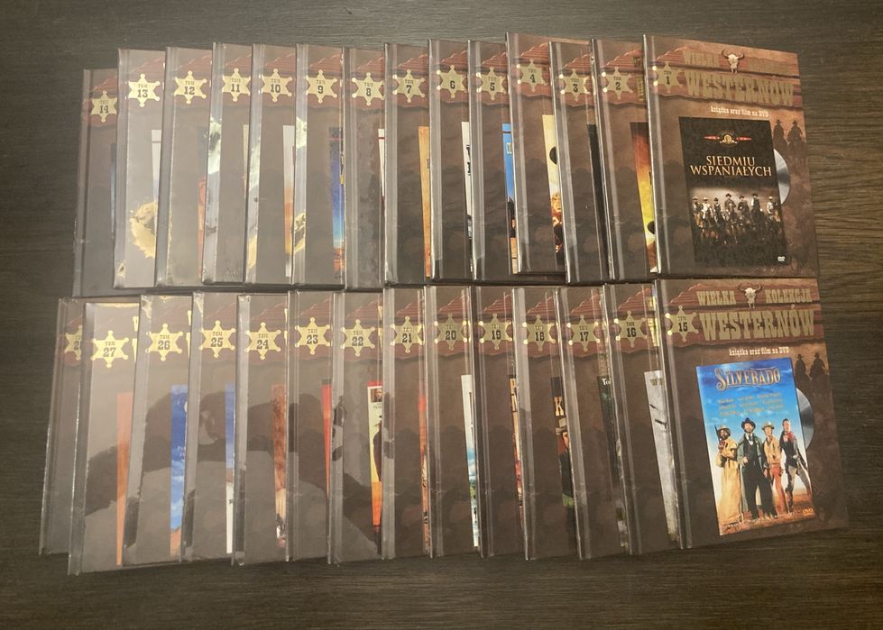 Kolekcja westernów nowe w folii