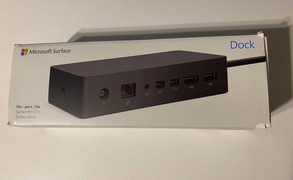 Microsoft Surface Dock– Pro 3, Pro 4, Surface Book