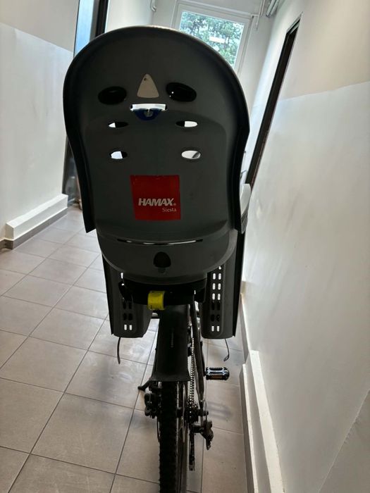 Fotelik rowerowy tylny hamax siesta + adapter