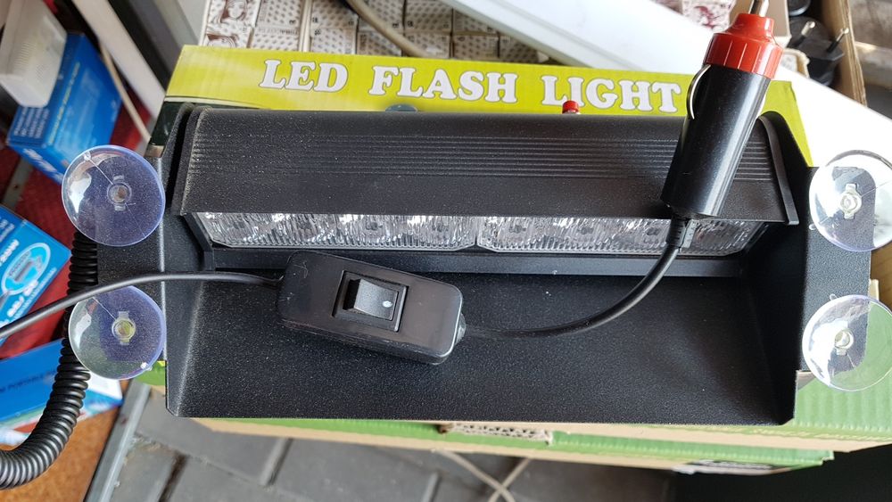 Stroboskop kogut policja policyjny