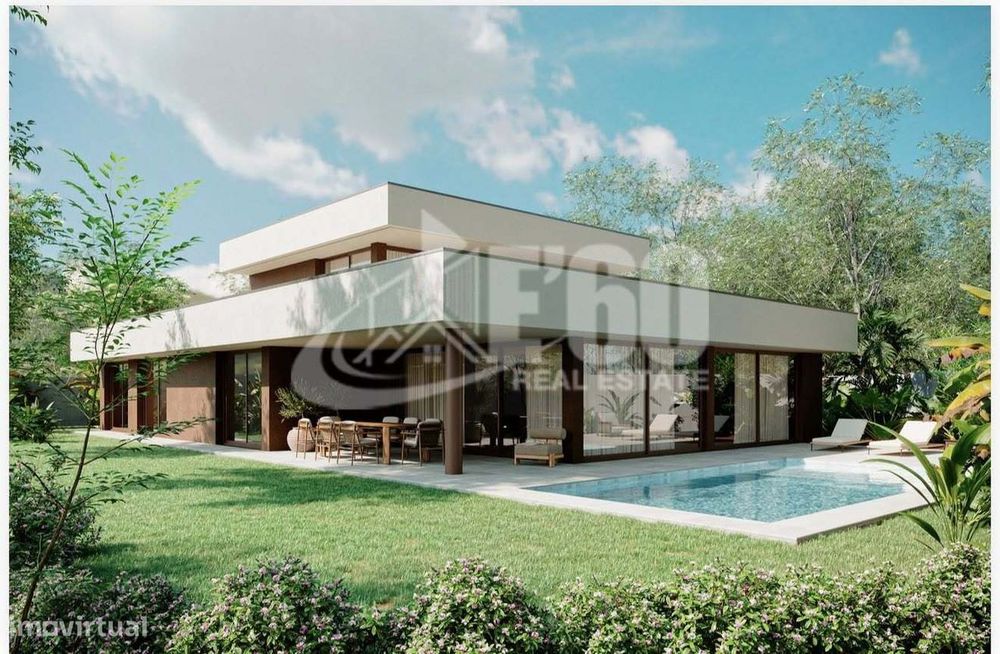Moradia De Luxo Com Piscina São Félix Da Marinnha