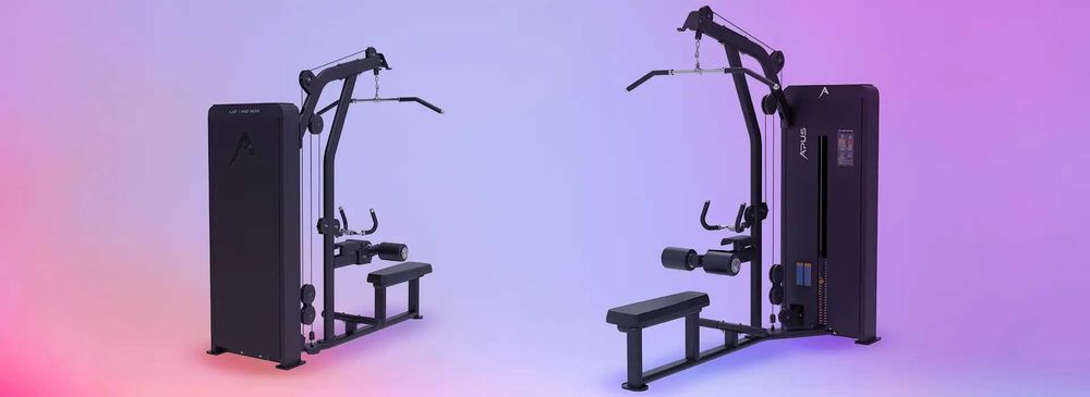 Lat Pulldown / Seated Row - Apus-Sports - Nowa - Gwarancja