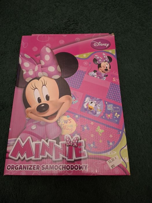 Organizer samochodowy.  Myszka Minnie.