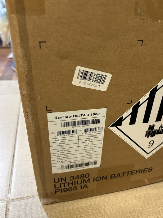 EcoFlow delta 3 1500