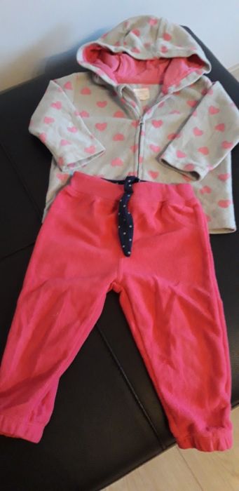 Zestaw Bluza + spodnie polar roz.74 74