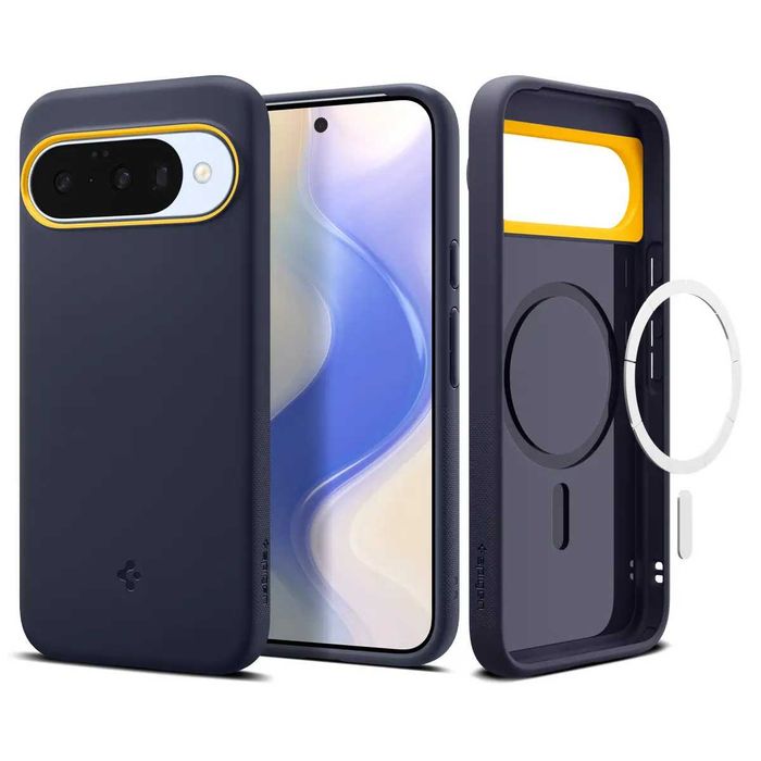 Чехол Spigen Nano Pop MagFit Pixel 10 /10 Pro/10 Pro XL Blueberry Navy