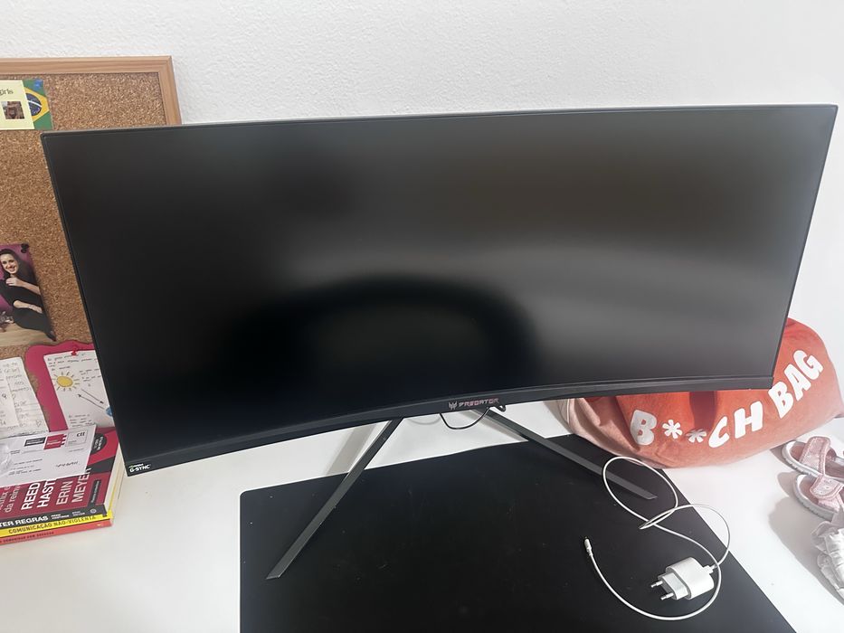 Monitor Gaming Acer Predator X34P 34" LED IPS Ultra-Wide QuadHD+ G-Sync 120Hz Curvo