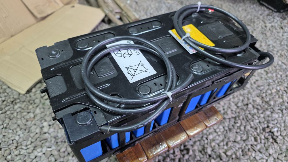 24V 7S1P 40Ah 1036W Li-Ion Yuasa Japan аккумулятор акб тяговые AGM GEL