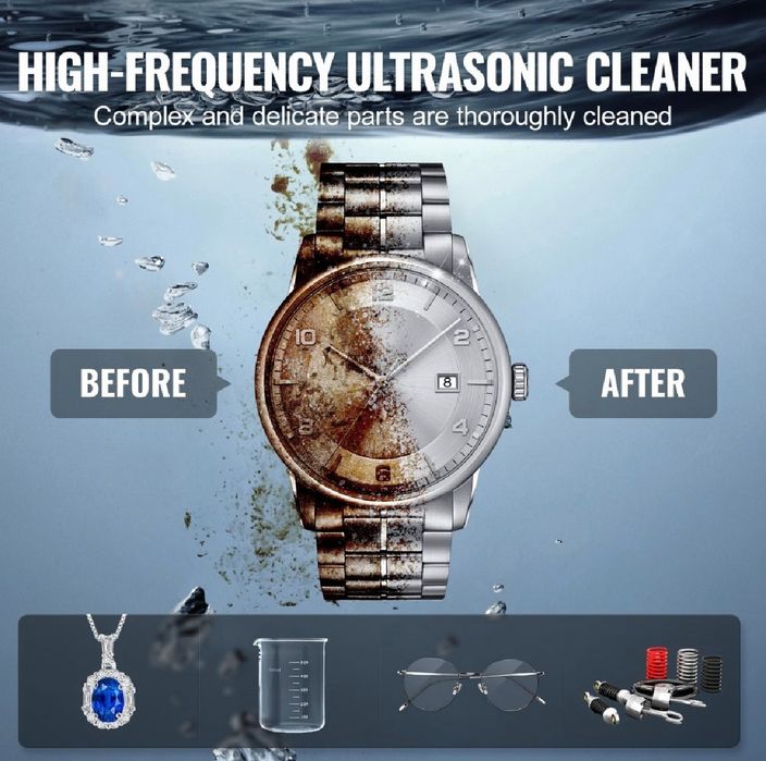 Nova Máquina de ultra frequência Vevor 30L com aquecimento até 80°