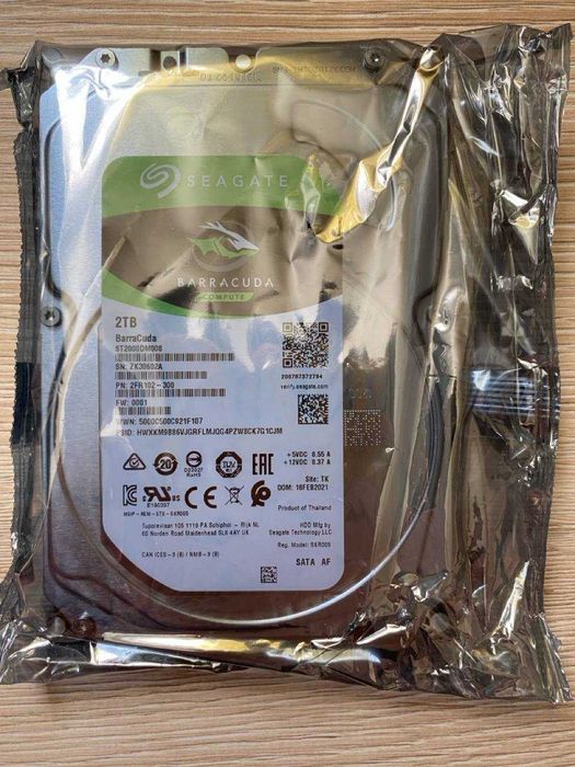 seagate barracuda 2tb - купити комп'ютери та комплектуючі - Ціна