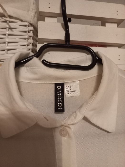 Koszula biała damska H&M