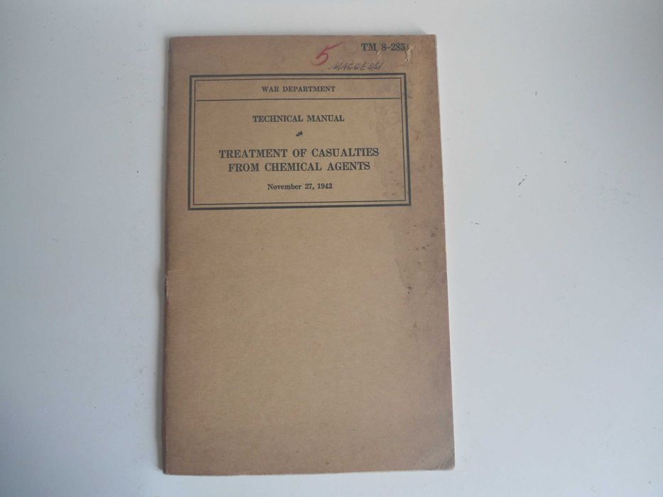 Manual Técnico (TM 8-285)  Departamento de Guerra USA (1942)