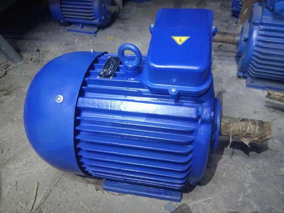 Електродвигун ,Електромотор 0.75квт,1.1,1.5,2.2,3,4,5.5,7.5 новый,бу