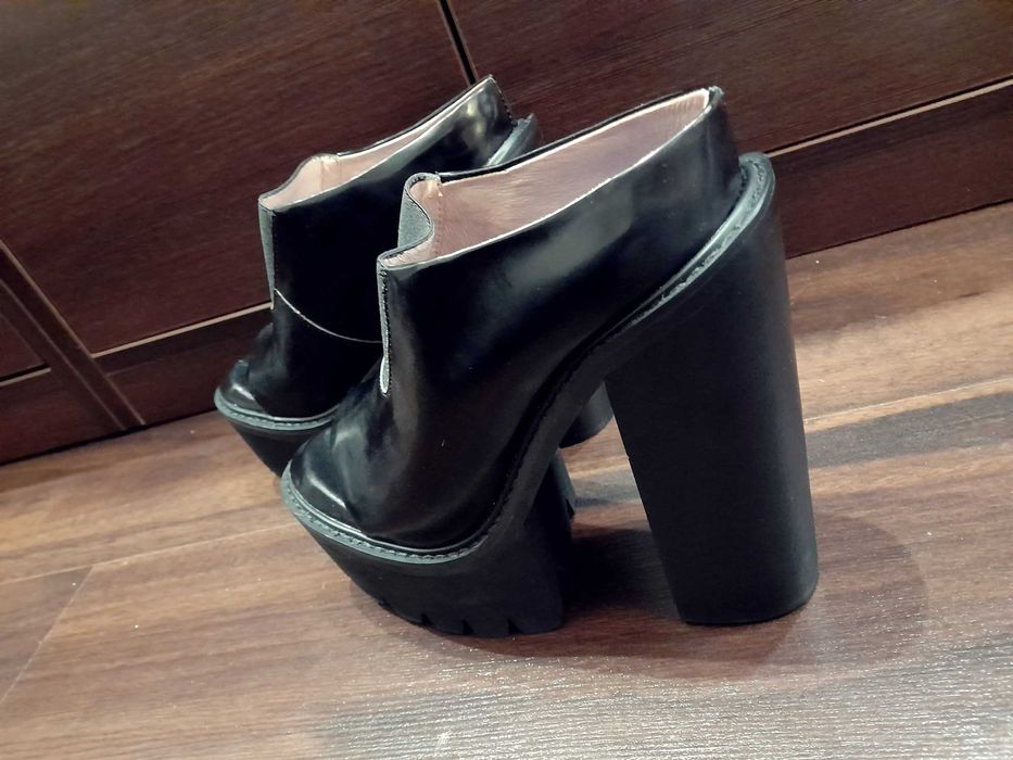 klapki na platformie Jeffrey Campbell Mori 37 UK5 platformy high heels